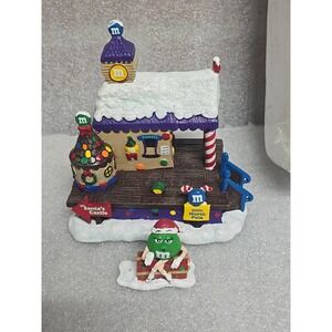 Hawthorne‎ Village Christmas Village M&M Town Train Station 2010 Collectible